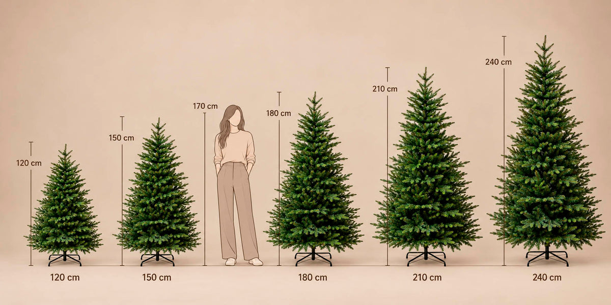 Kunstweihnachtsbaum Excellent Slim Led - Weihnachtsbaum schmal mit LED Beleuchtung - grün - Mischung aus PVC/PE