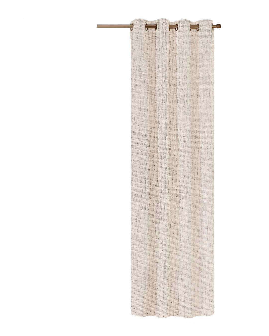 HOOMstyle Kant en Klaar gordijn Luna - 100% Verduisterend - Met Ringen