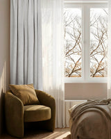 HOOMstyle Kant en Klaar gordijn Luna - 100% Verduisterend - Met Ringen