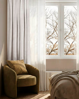 HOOMstyle Kant en Klaar gordijn Luna - 100% Verduisterend - Met Ringen