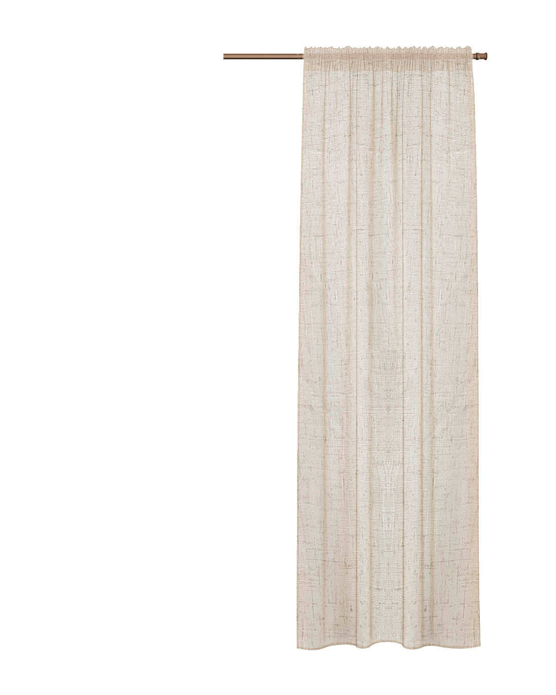 HOOMstyle Kant en Klaar Gordijn Noa - Inbetween - Met Plooiband