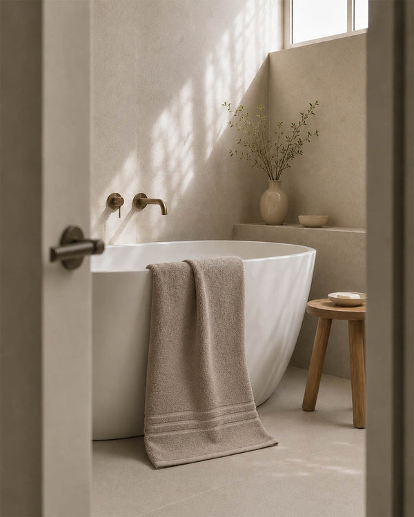 Boutique-Handtuch Olivgrün