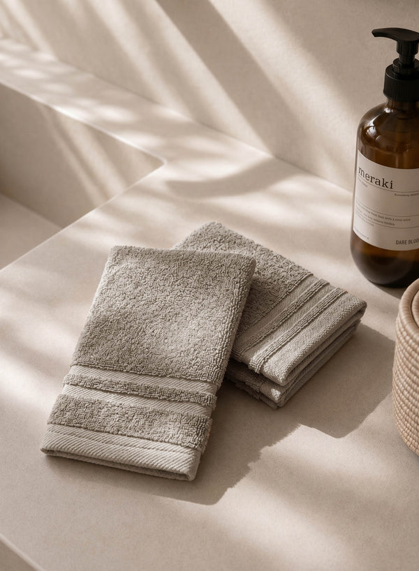 Waschlappen Boutique 4x Taupe