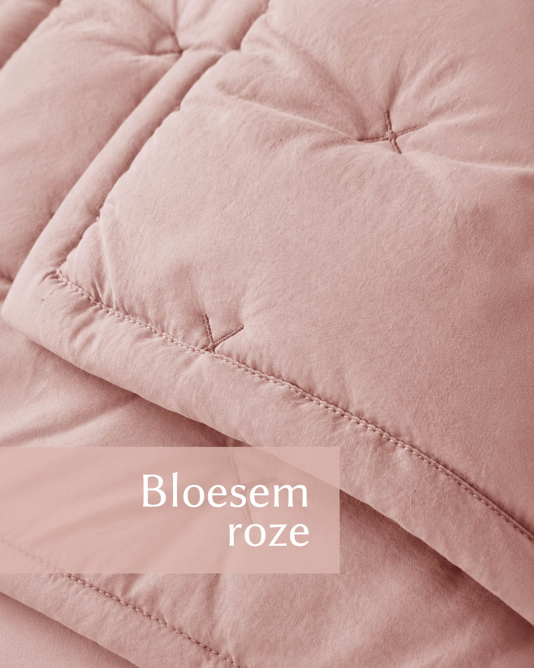 HOOMstyle Wasbaar Dekbed - Micropercale - Peuter dekbed zonder overtrek + kussensloop