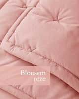 HOOMstyle Wasbaar Dekbed - Micropercale - Peuter dekbed zonder overtrek + kussensloop