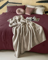 HOOMstyle Wasbaar dekbed zonder overtrek - incl kussenslopen