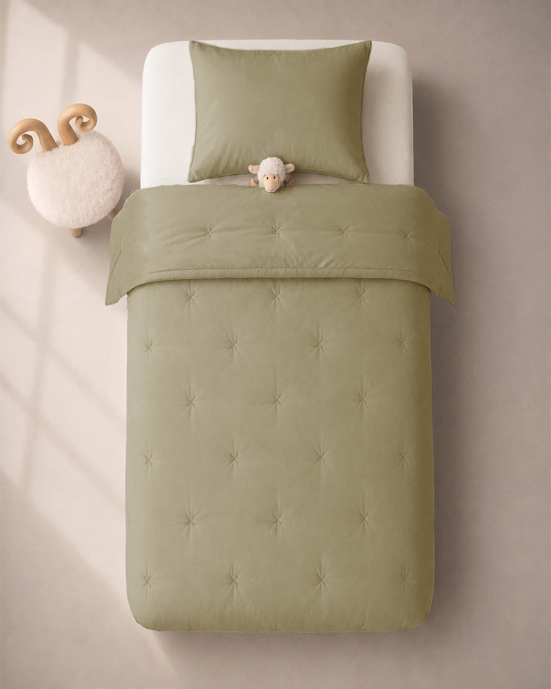 HOOMstyle Couette lavable + taie d'oreiller