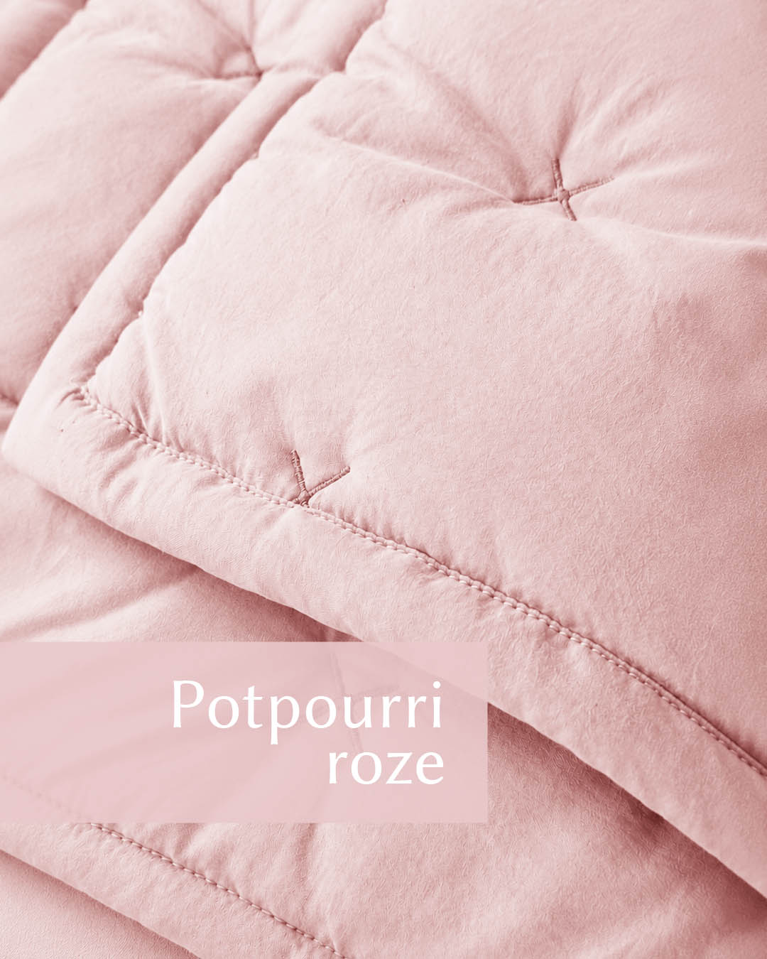 HOOMstyle Wasbaar Dekbed - Micropercale - Peuter dekbed zonder overtrek + kussensloop