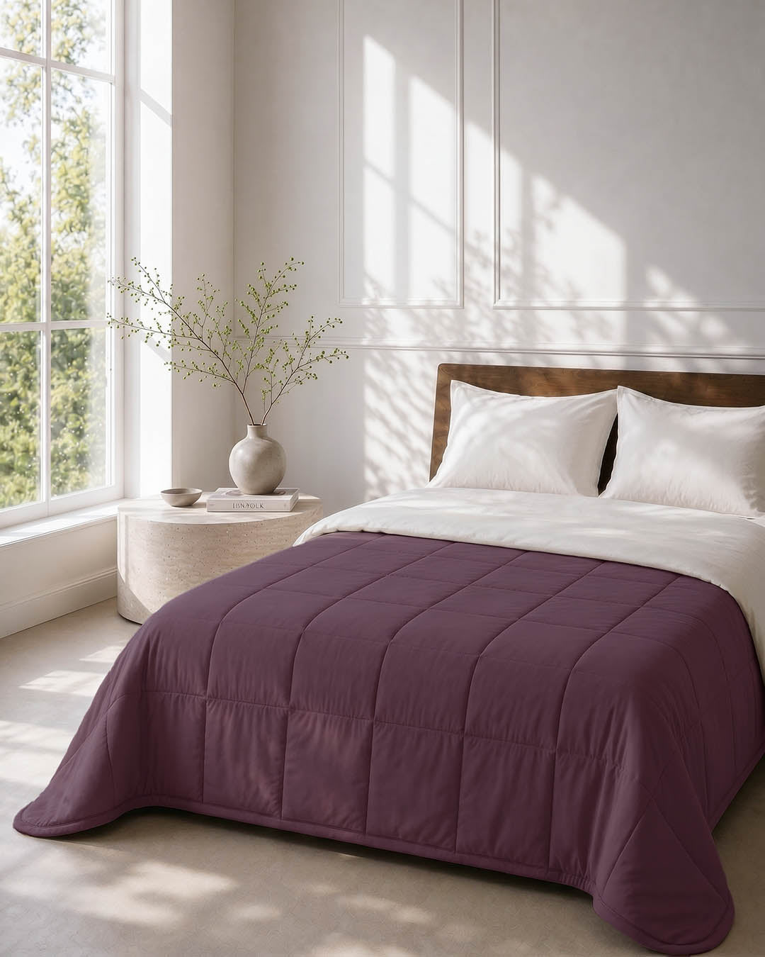 HOOMstyle wasbaar dekbed zonder overtrek - Zomer 100 g/m²
