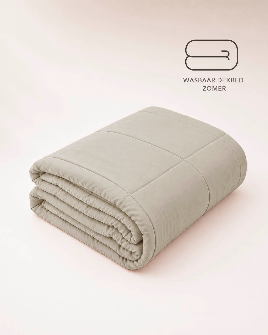 HOOMstyle Wasbaar Dekbed zonder overtrek - Light 100 g/m²