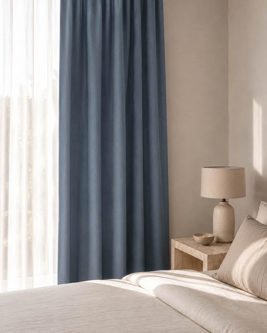 HOOMstyle Kant en Klaar Gordijn Amber - Verduisterend - 140x270cm