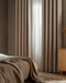 HOOMstyle Ready-Made Curtain Luna - 100% Blackout - Pleated header tape