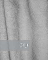 HOOMstyle Kant en Klaar Gordijn - Vitrage - Transparant - Met Plooiband