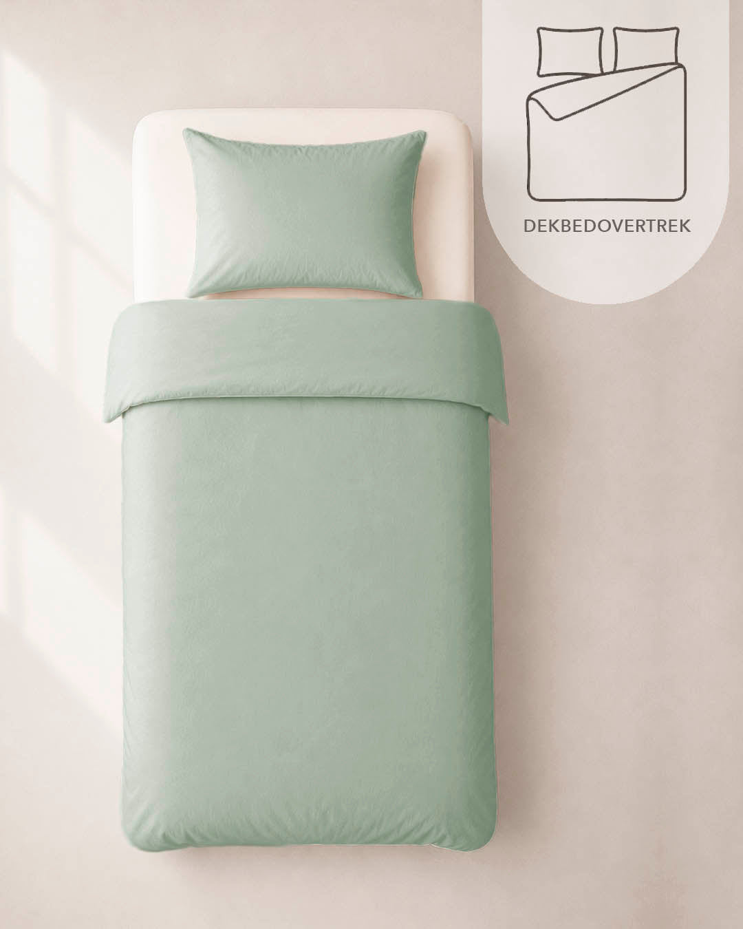 HOOMstyle Dekbedovertrek luxe micro-percale - incl. kussenslopen