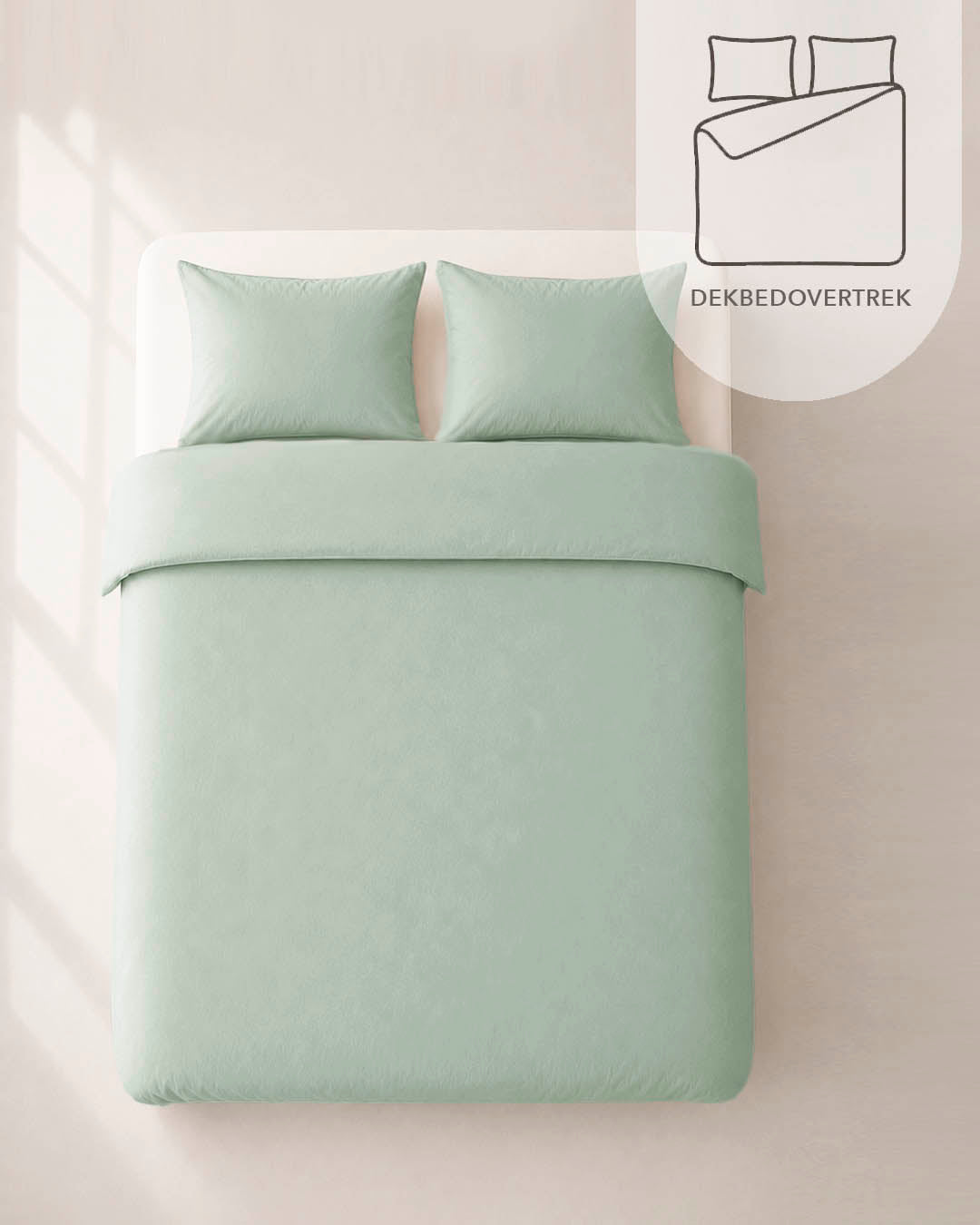 HOOMstyle Dekbedovertrek luxe micro-percale - incl. kussenslopen