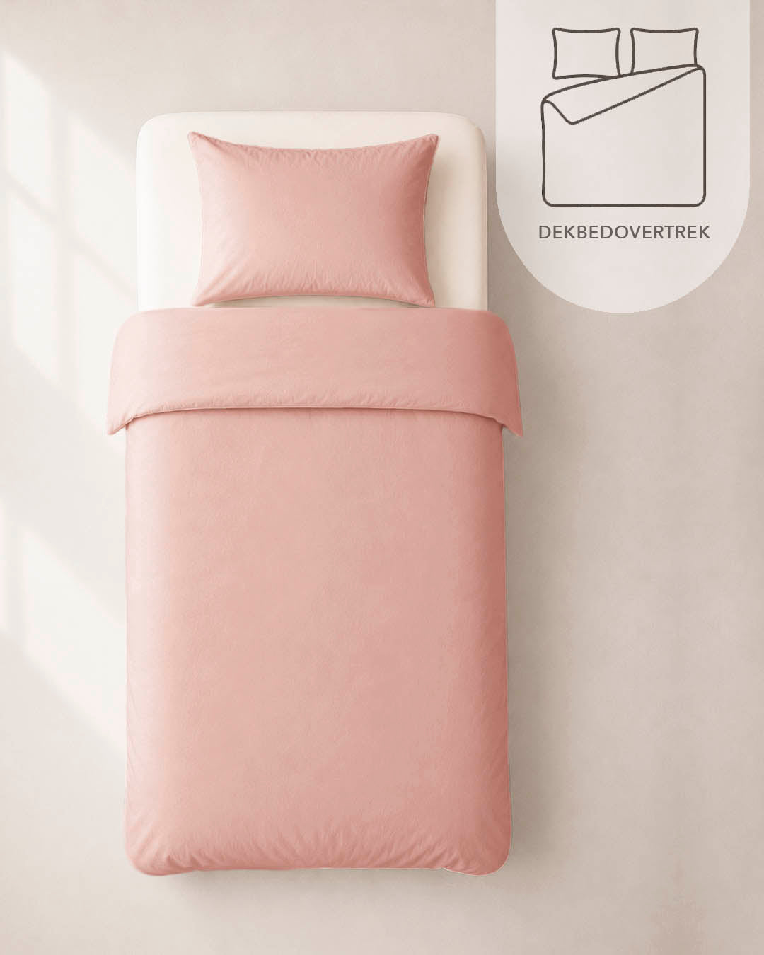 HOOMstyle Dekbedovertrek luxe micro-percale - incl. kussenslopen