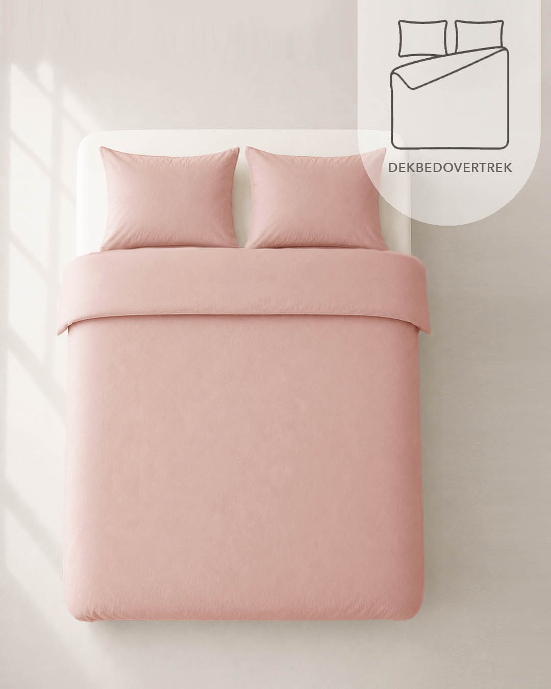 HOOMstyle Dekbedovertrek luxe micro-percale - incl. kussenslopen