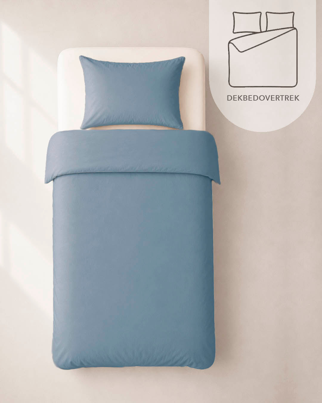 HOOMstyle Dekbedovertrek luxe micro-percale - incl. kussenslopen