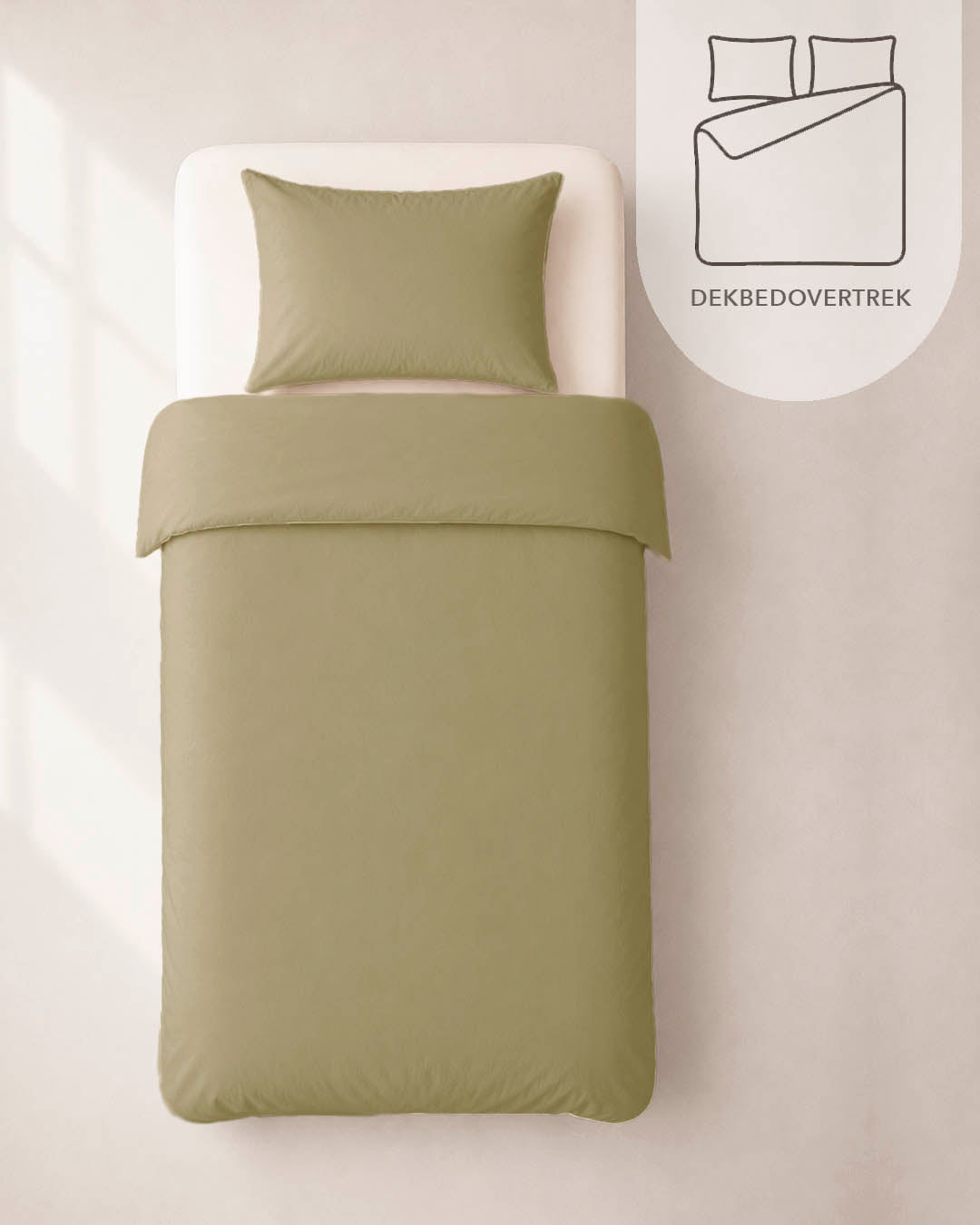 HOOMstyle Dekbedovertrek luxe micro-percale - incl. kussenslopen