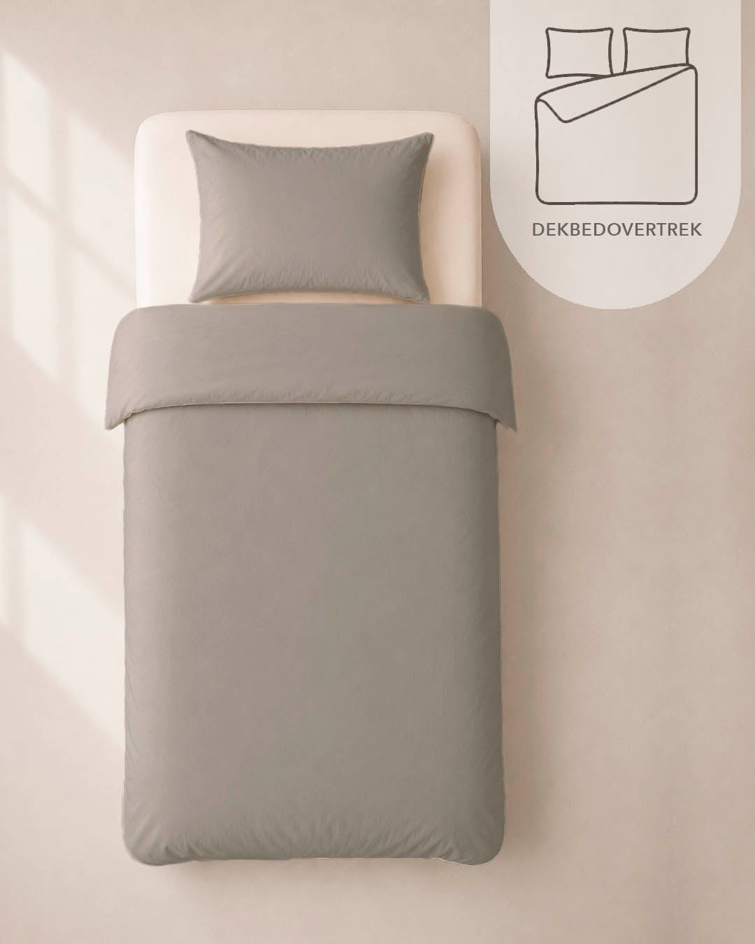 HOOMstyle Dekbedovertrek luxe micro-percale - incl. kussenslopen