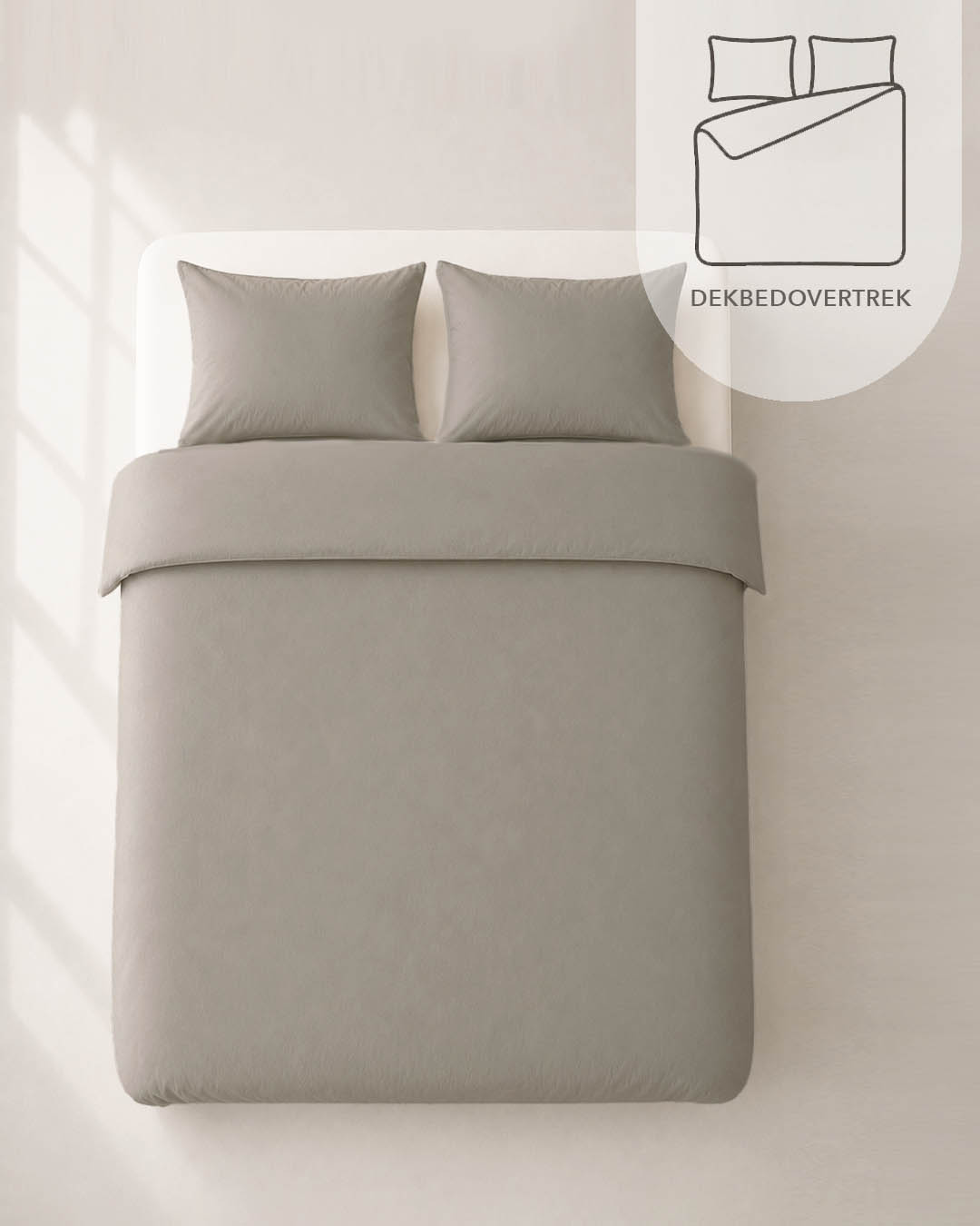 HOOMstyle Dekbedovertrek luxe micro-percale - incl. kussenslopen