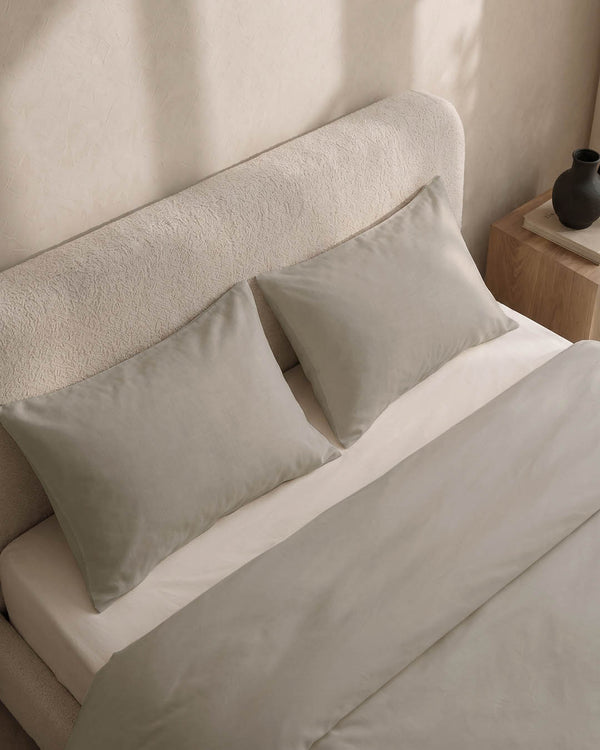 Bettbezug Taupe