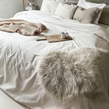 HOOMstyle Tibetan Sheepskin Helsinki - Imitation Animal Skin - Rug