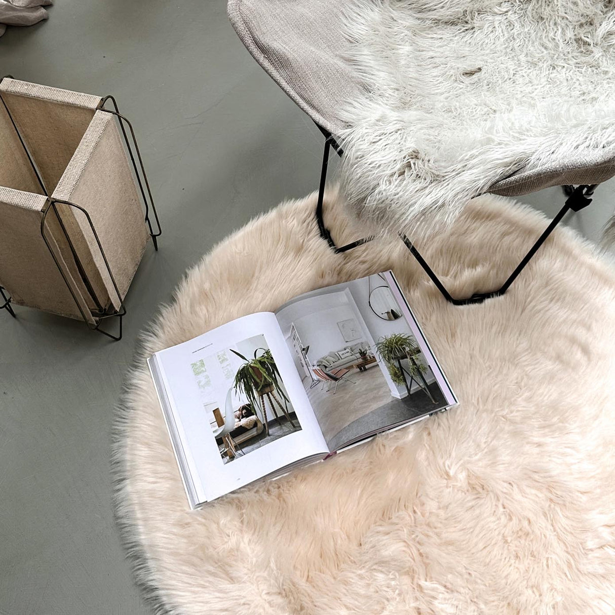 HOOMstyle Schapenvacht Reykjavik - Imitatie Dierenvel - Vloerkleed