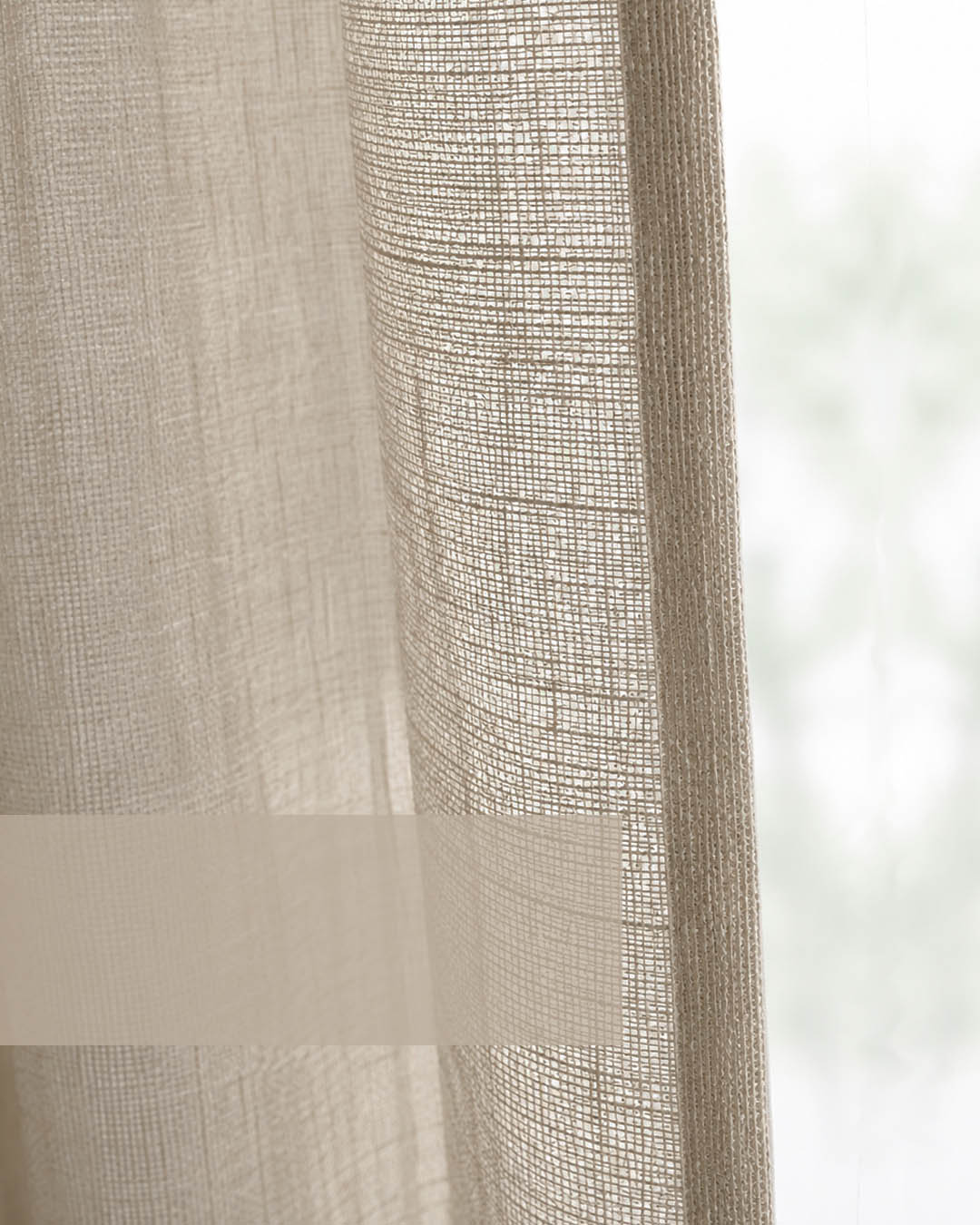 HOOMstyle Ready-Made Curtain Noa - Inbetween - Pleated header tape