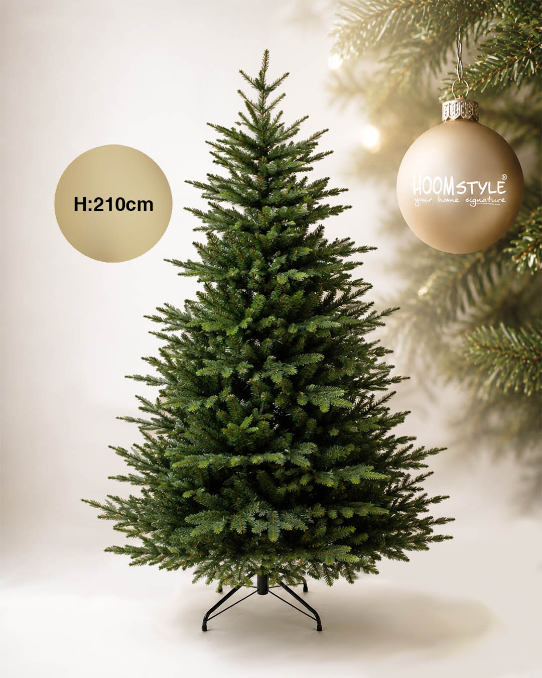HOOMstyle Kerstboom Excellent Slim - smalle kunstkerstboom