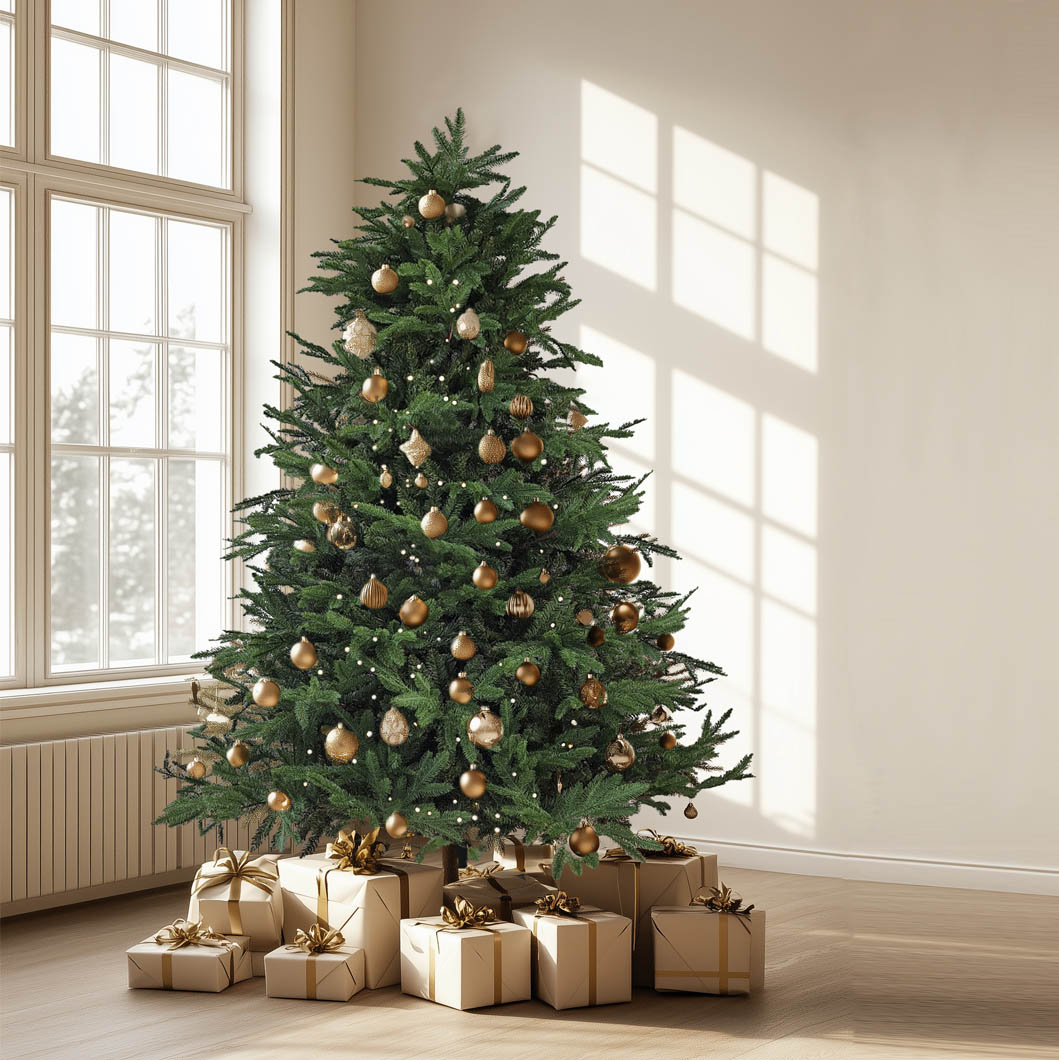 Sapin de Noël artificiel Royal Superior - Sapin de Noël réaliste - vert - mélange PVC/PE