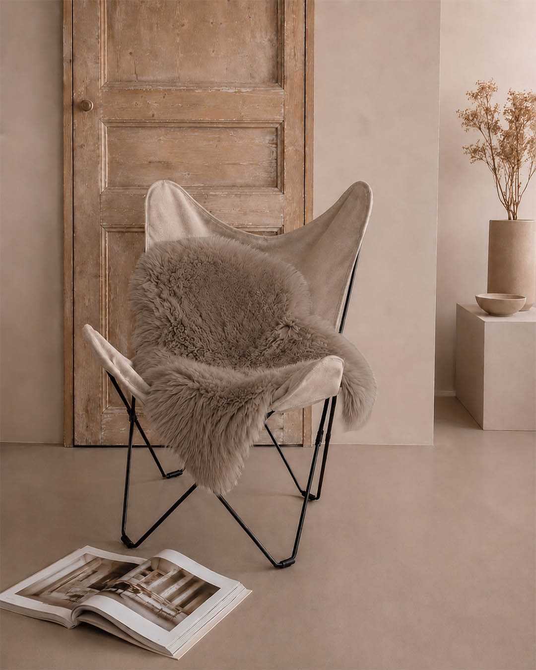 HOOMstyle Schapenvacht Oslo - Imitatie Dierenvel - Vloerkleed