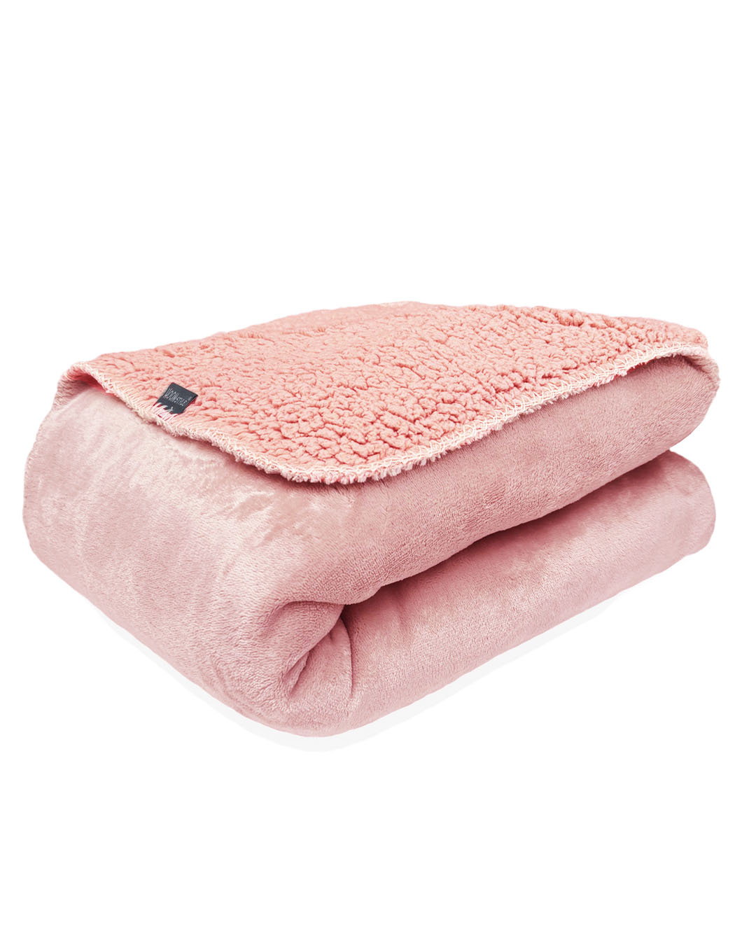 HOOMstyle Plaid Lotus - Fleece Deken - Teddy