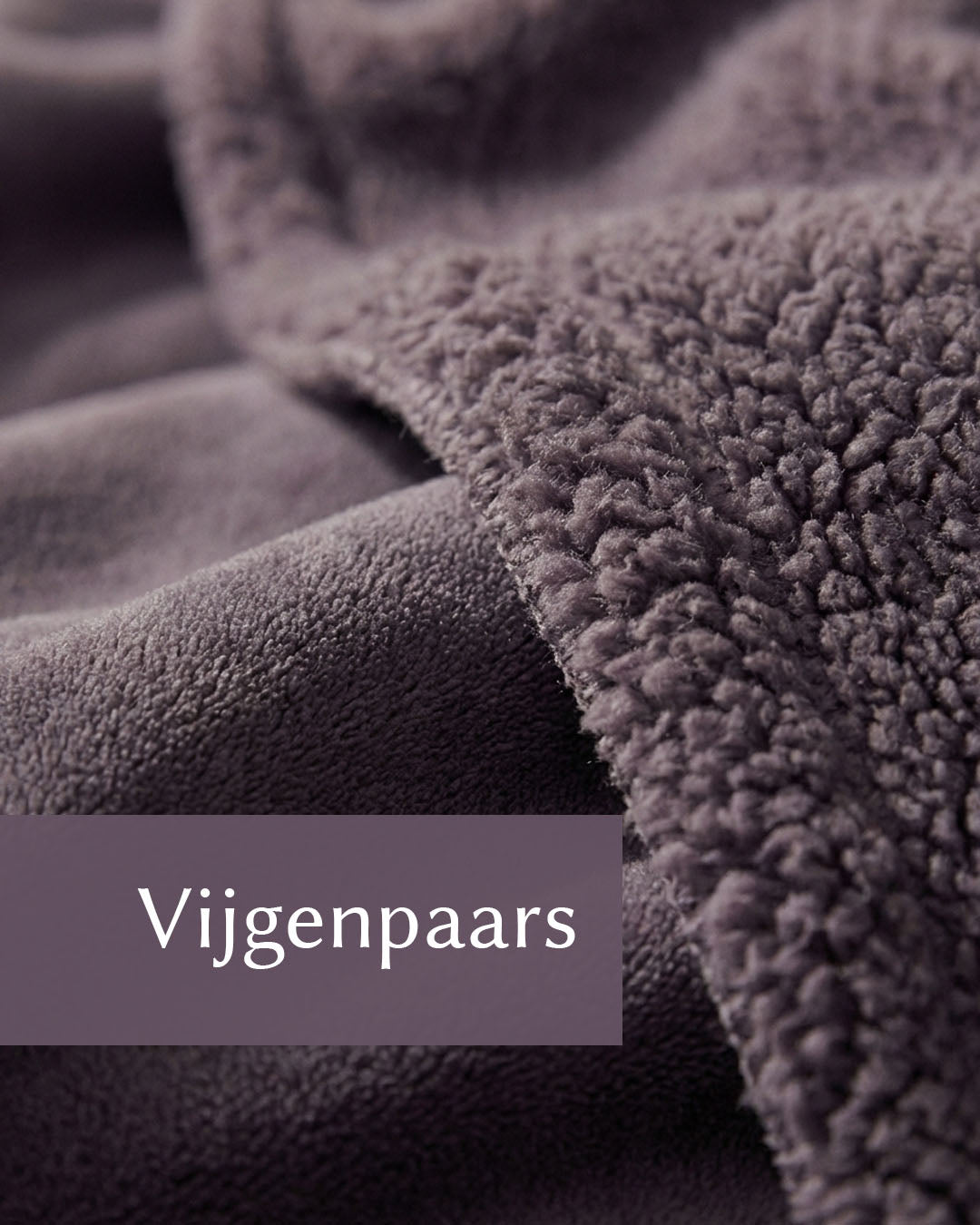 HOOMstyle Plaid Lotus - Fleece Deken - Teddy