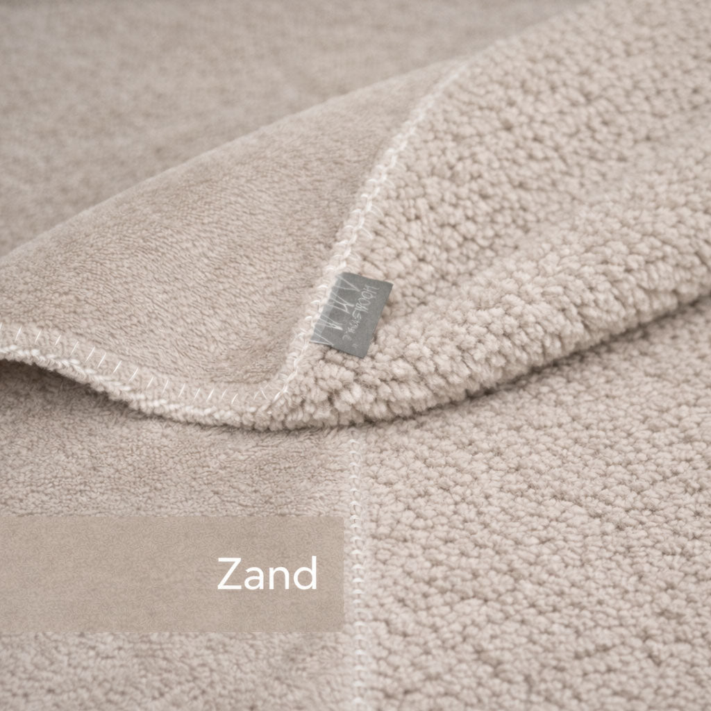 HOOMstyle Plaid Lotus - Fleece Deken - Teddy