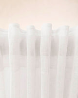 HOOMstyle Ready-Made Curtain - Sheer - Transparent - Pleated header tape