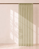 HOOMstyle Ready-Made Curtain - Sheer - Transparent - Pleated header tape