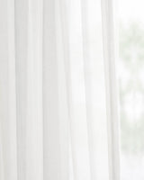 HOOMstyle Ready-Made Curtain - Sheer - Transparent - Pleated header tape