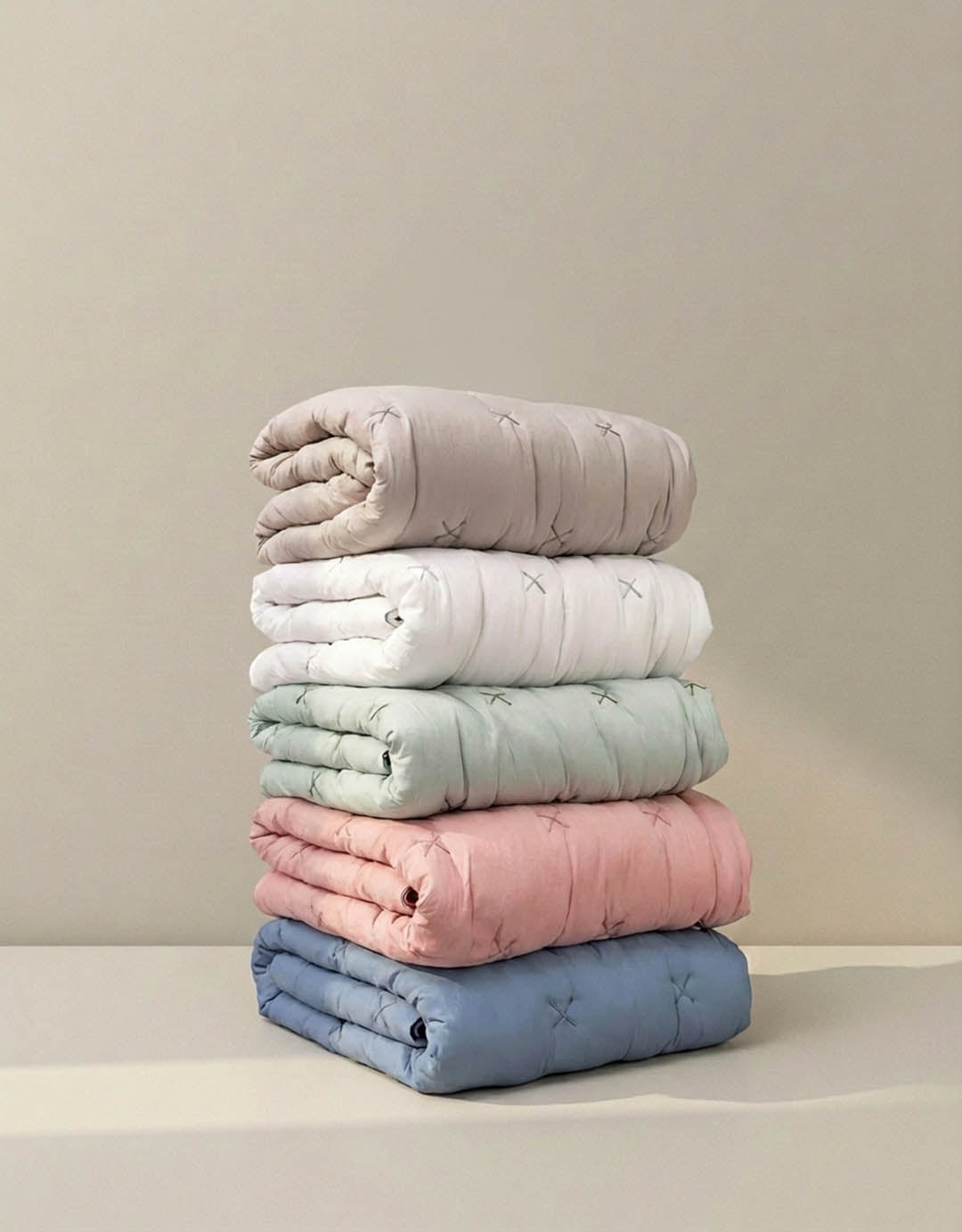 HOOMstyle Wasbaar Dekbed - Micropercale - Peuter dekbed zonder overtrek + kussensloop