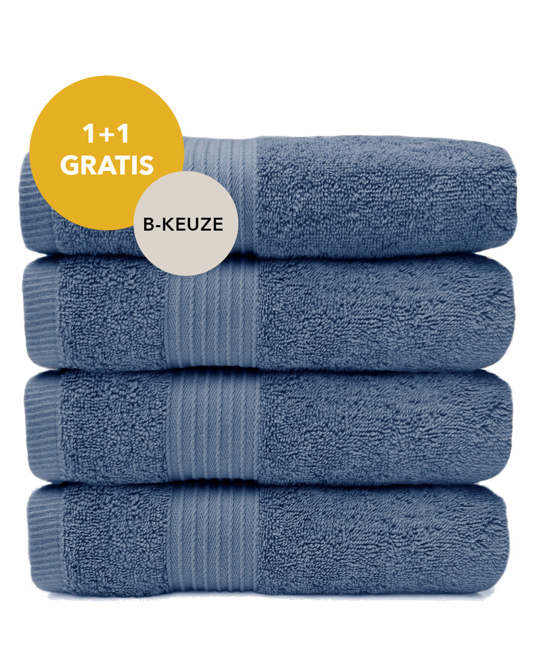 HOOMstyle Ensemble de Serviettes Elegance - 100% Coton Doux 650gr