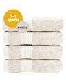 HOOMstyle Ensemble de Serviettes Elegance - 100% Coton Doux 650gr